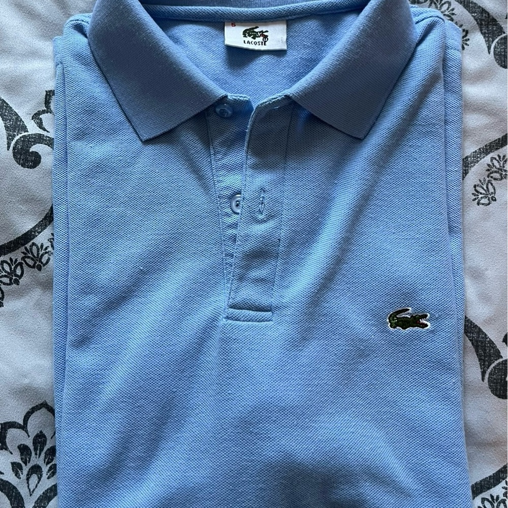 Light blue Lacoste Polo
